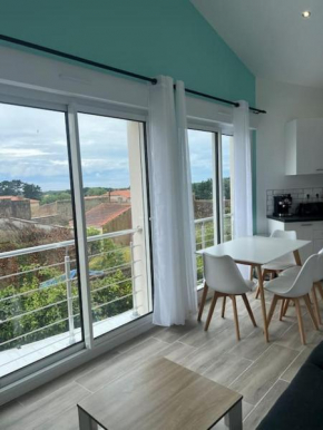 Maison Centre Brem avec vue sur la côte